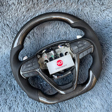 Charger l&#39;image dans la galerie, TTD Craft  2016-2021 Jeep Cherokee / Grand Cherokee Carbon Fiber Steering Wheel
