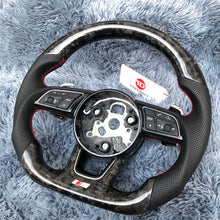 Charger l&#39;image dans la galerie, TTD Craft Audi B9 A3 A4  A5 S3 S4 S5 RS3  RS4  RS5 Sport  Carbon Fiber Steering Wheel
