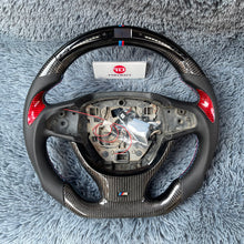Load image into Gallery viewer, TTD Craft  BMW 5 SERIES F10 F11 / 5GT F07 /6 SERIES F06 F12 F13 /7 SERIES F01 F02 F03 F04 Carbon Fiber Steering Wheel Without Paddle

