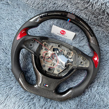 Charger l&#39;image dans la galerie, TTD Craft  BMW 5 SERIES F10 F11 / 5GT F07 /6 SERIES F06 F12 F13 /7 SERIES F01 F02 F03 F04 Carbon Fiber Steering Wheel Without Paddle
