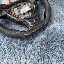 Charger l&#39;image dans la galerie, TTD Craft  BMW 5 SERIES F10 F11 / 5GT F07 /6 SERIES F06 F12 F13 /7 SERIES F01 F02 F03 F04 Carbon Fiber Steering Wheel Without Paddle
