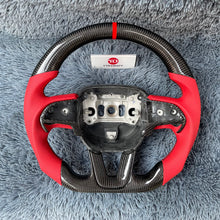 Carregar imagem no visualizador da galeria, Volante de fibra de carbono TTD Craft Dodge 2016-2023 Charger Challenger / 2014-2023 Durango
