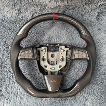 Lade das Bild in den Galerie-Viewer, TTD Craft Cadillac 2008-2013 CTS / 2008-2009 XLR / 2008-2011 STS / 2010-2013 SRX  Carbon Fiber Steering wheel
