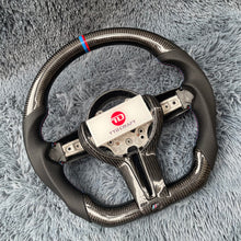 Lade das Bild in den Galerie-Viewer, TTD Craft  BMW M5  M6 F10 F11 F06 F12 F13 F01 F02 F03 F04 F85 F86 Carbon Fiber  Steering Wheel
