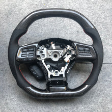 Charger l&#39;image dans la galerie, TTD Craft Subaru 2012-2014 Outback 2014-2016 Forester 2012-2015 Crosstrek 2012-2014 Legacy Carbon Fiber Steering Wheel
