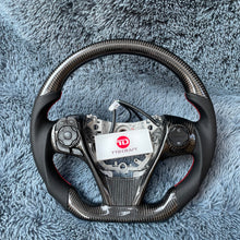 Lade das Bild in den Galerie-Viewer, TTD Craft 7th gen Camry  2012-2014  Venza 2013-2019   Carbon Fiber Steering Wheel
