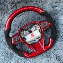 Lade das Bild in den Galerie-Viewer, TTD Craft  8th gen Camry 2018 - 2024 SE XSE TRD V6 V4 Avalon Venza  Carbon Fiber Steering Wheel
