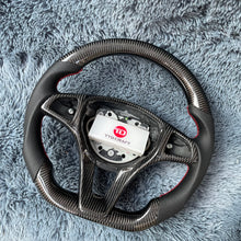 Charger l&#39;image dans la galerie, TTD Craft Benz  W176 GLK350 GLK500 C250 C300 C350 C180 Carbon Fiber Steering Wheel
