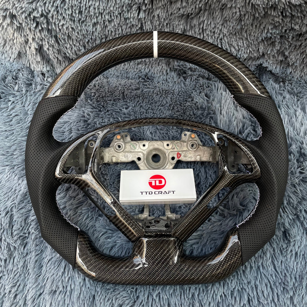 TTD Craft  Infiniti 2013-2017 QX50  Carbon Fiber  Steering Wheel