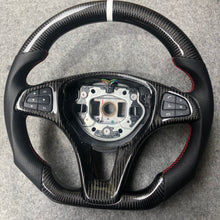 Charger l&#39;image dans la galerie, TTD Craft Benz W176  E300 E350 W203 C300 C180 Carbon Fiber Steering Wheel
