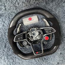 Charger l&#39;image dans la galerie, TTD Craft 2016-2021  AUDI TT R8  Carbon Fiber  Steering Wheel
