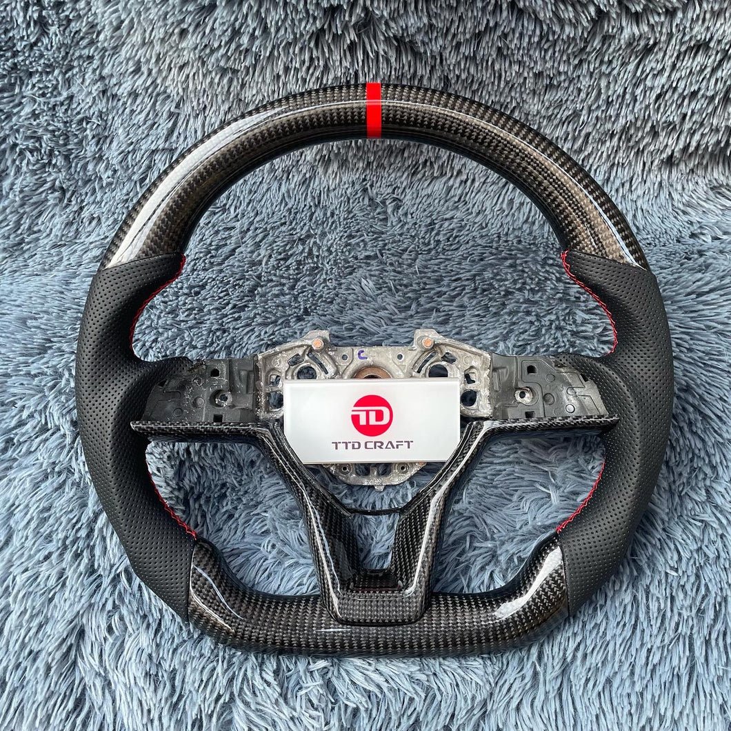TTD Craft Nissan 2019-2021 Rogue Carbon Fiber Steering Wheel
