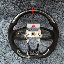 Charger l&#39;image dans la galerie, TTD Craft 10th gen Civic 2016-2021 FK8 FK7 Type R SI Carbon Fiber Steering Wheel
