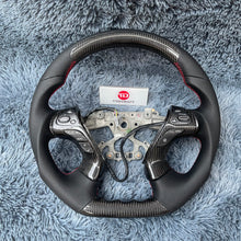 Lade das Bild in den Galerie-Viewer, TTD Craft Infiniti M25 2013-2020 QX60 JX35 / 2013-2022 Q70 Q70L / 2011-2019 M35 M37 M56 Carbon Fiber Steering Wheel
