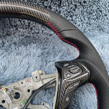 Charger l&#39;image dans la galerie, TTD Craft Infiniti M25 2013-2020 QX60 JX35 / 2013-2022 Q70 Q70L / 2011-2019 M35 M37 M56 Carbon Fiber Steering Wheel
