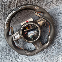 Load image into Gallery viewer, TTD Craft  Porsche 911 GT3 Boxster Cayman Cayenne Panamera Carbon Fiber Steering Wheel with led
