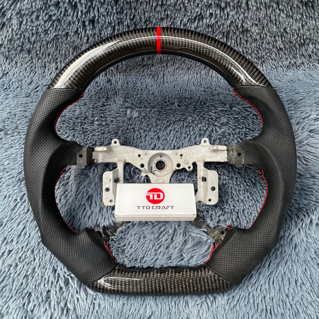 TTD Craft  2007-2013 Sequoia Tundra 2010-2016 LandCruiser Carbon Fiber Steering wheel