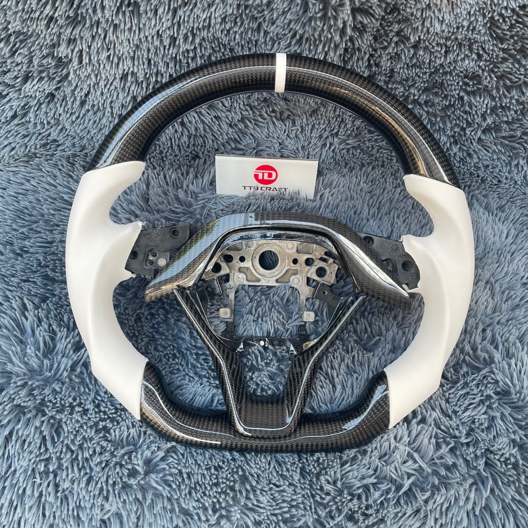 TTD Craft 10th gen 2018-2022  Accord / 2018-2022 Insight Sport EX LX EX-L V6 Carbon Fiber Steering Wheel