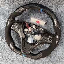 Carregar imagem no visualizador da galeria, TTD Craft 2015-2020 TLX Type S A-Spec Advance Package SH-AWD V6 / 2014-2020 MDX Sport Hybrid SH-AWD V6 Volante de fibra de carbono com led
