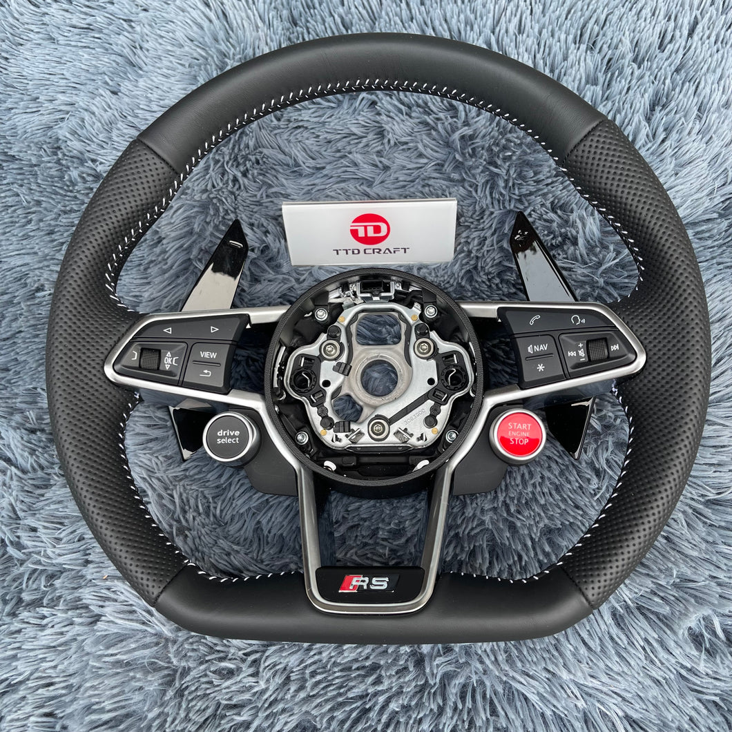 TTD Craft 2016-2021  AUDI TT R8  Carbon Fiber  Steering Wheel