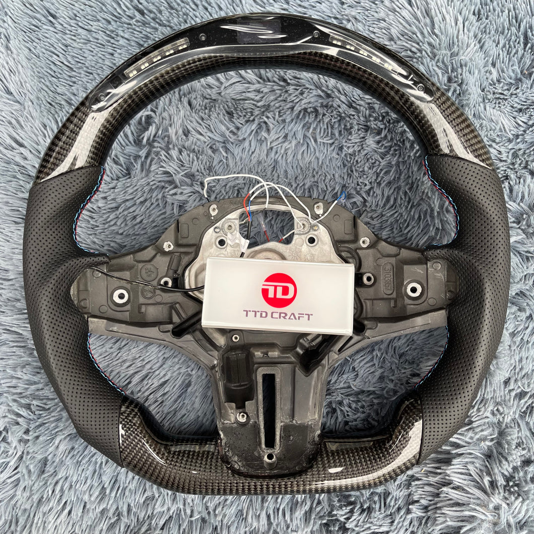 TTD Craft  BMW F90 G30 G38 G12 G01 Carbon fiber   Steering wheel