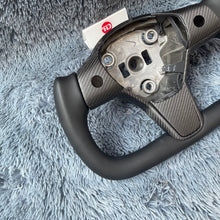 Lade das Bild in den Galerie-Viewer, TTD Craft Tesla Model 3 Y Yoke Carbon Fiber Steering Wheel
