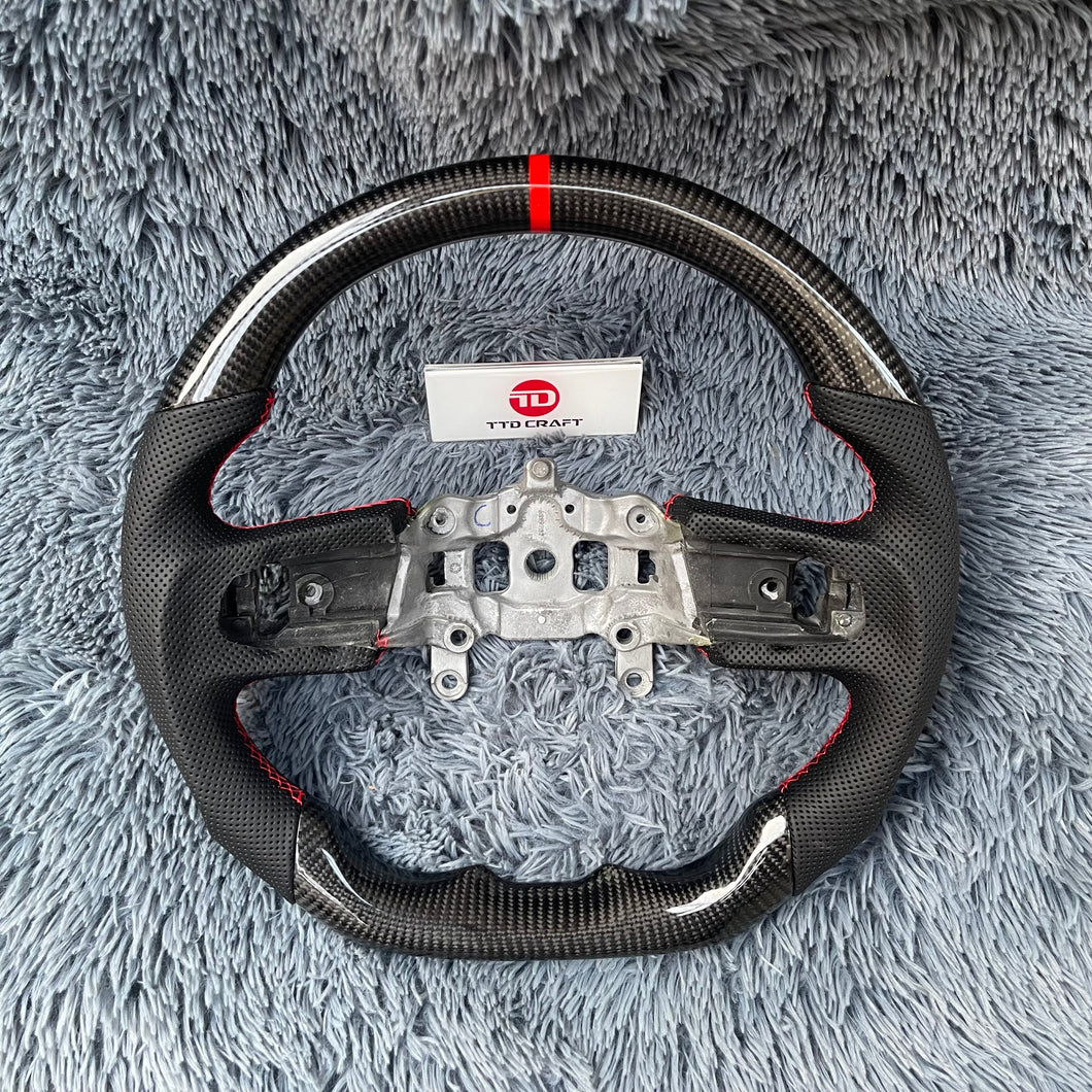 TTD Craft 2019-2024 Wrangler / 2018-2024 Gladiator Carbon Fiber Steering Wheel