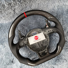 Charger l&#39;image dans la galerie, TTD Craft Audi B8 B8.5 A3 A4 A5 A6 A7 A8 S3 S4 S5 S6 S7 S8 RS3 RS5 RS6 SQ5 Carbon Fiber Steering wheel
