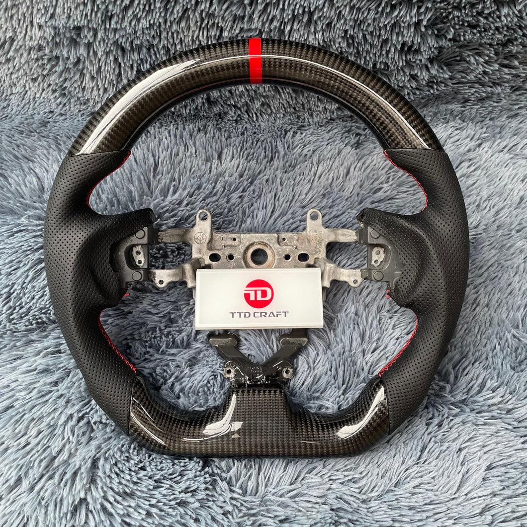 TTD Craft  9th gen Civic 2012-2015 Type R FK2  SI Carbon Fiber Steering Wheel