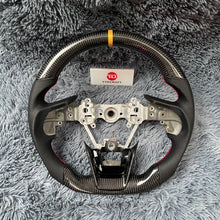 Charger l&#39;image dans la galerie, TTD Craft 2018-2021 Subaru Crosstrek XV  2019-2024 Forester  2018-2024 Subaru Outback  2019-2024 Subaru Ascent  Carbon fiber steering wheel
