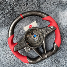 Lade das Bild in den Galerie-Viewer, TTD Craft Alfa Romeo 2014-2017 Giulia Stelvio  Carbon Fiber Steering Wheel
