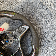 Lade das Bild in den Galerie-Viewer, TTD Craft  Alfa Romeo 2014-2017 Giulia Stelvio Forged Carbon Fiber Steering Wheel with color flakes
