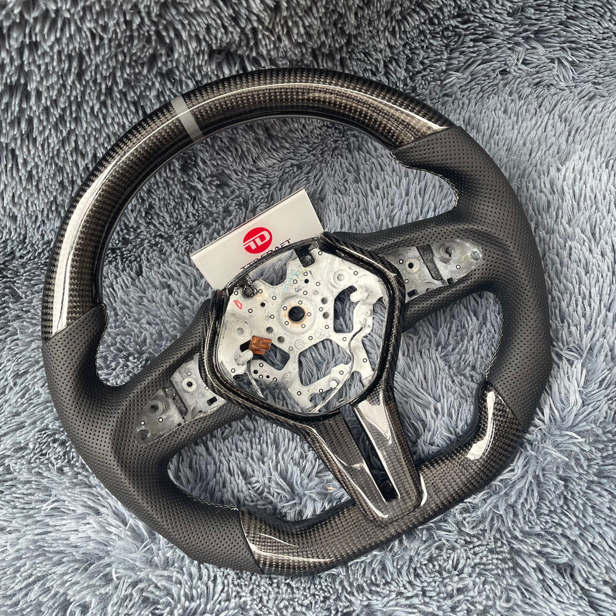 Custom Carbon Fiber Steering Wheel For 2019-2026 Infiniti QX50 | TTD C ...