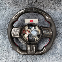 Lade das Bild in den Galerie-Viewer, TTD Craft 2008-2015 Evo X Carbon Fiber Steering Wheel with Japan led
