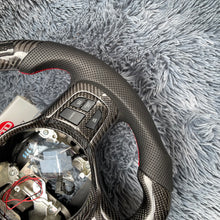 Charger l&#39;image dans la galerie, TTD Craft 2008-2015 Evo X Carbon Fiber Steering Wheel with Japan led
