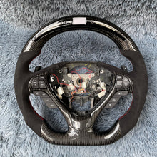 Charger l&#39;image dans la galerie, TTD Craft  Acura 2013 -2020 ILX Carbon Fiber Steering Wheel With led
