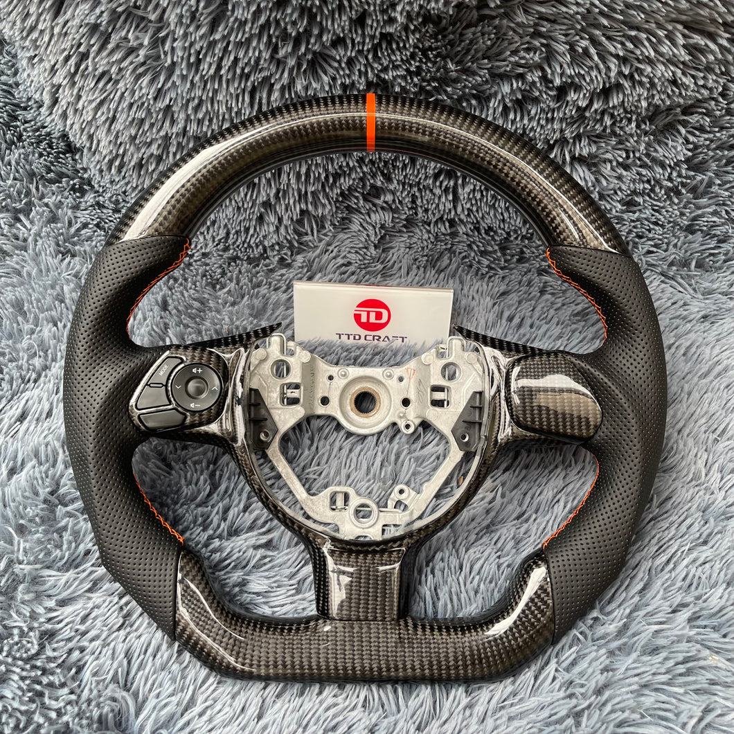 TTD Craft 2017-2024 GT86  / FRS  / 2017-2024 BRZ Carbon Fiber  Steering Wheel