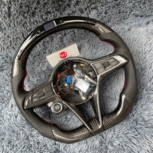Lade das Bild in den Galerie-Viewer, TTD Craft Alfa Romeo 2014-2017 Giulia Stelvio  Carbon Fiber Steering Wheel with led
