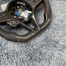 Carregar imagem no visualizador da galeria, TTD Craft Alfa Romeo 2014-2017 Giulia Stelvio Volante em fibra de carbono com led
