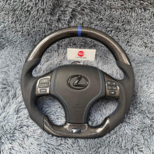 Load image into Gallery viewer, Custom Lexus ISF 2006-2013 Carbon Fiber Steering Wheel Upgrade| TTD Craft
