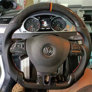 Custom Carbon Fiber Steering Wheel For VW Golf MK6 2010-2014| TTD Craft