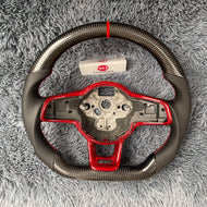 Custom VW Mk7 /MK7.5  GTI R Jetta Carbon Fiber Steering Wheel |TTD Craft