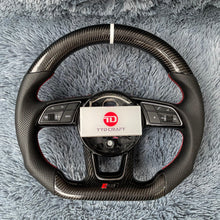 Load image into Gallery viewer, 2017+ Audi 8V B9 A3 S3 RS3 A4 S4 A5 S5 RS5 Carbon Fiber Steering Wheel
