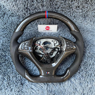 Carbon Fiber Steering Wheel Upgrade For BMW X5 X6 E70 E71 E72 | TTD Craft