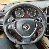 Custom Carbon Fiber Steering Wheel For BMW X6 E71 E72 | TTD Craft