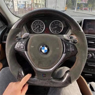 Sport Carbon Fiber Steering Wheel For BMW X6 E71 E72 | TTD Craft