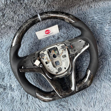 將圖片載入圖庫檢視器 Carbon Fiber Steering Wheel for 2013-2015 Camaro Malibu Cruze | TTD Craft
