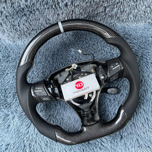 Load image into Gallery viewer, Custom Gloss Carbon Fiber Racing Steering Wheel for Toyota RAV4 Corolla 2019-2026 | TTD Craft
