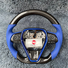 Lade das Bild in den Galerie-Viewer, Custom Carbon Fiber Racing Steering Wheel Fits Toyota Camry &amp; Venza 2018-2024 | TTD Craft
