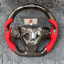 Load image into Gallery viewer, Toyota Venza &amp; Camry 2012-2014 Carbon Fiber Steering Wheel Mod | TTD
